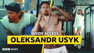 Inside Oleksandr Usyk's fight camp ahead of Rico Verhoeven Pyramids bout | Boxing | BBC Sport