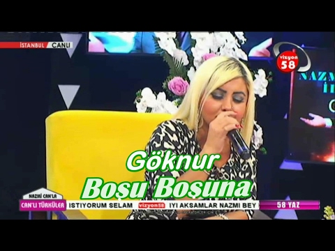 Göknur  Karadağ - Boşu Boşuna - Duygusal En Güzel Damar Türkülerimiz Canlı Tv Kaydı  #Göknur