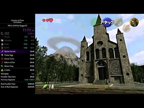 Ocarina of Time Ganonless Speedrun in 35:34