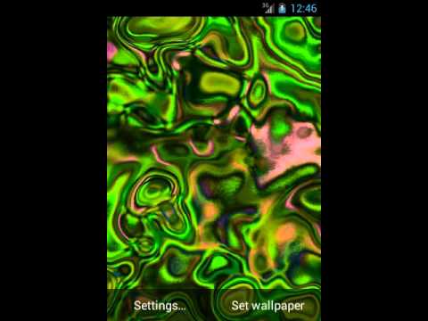 Plasma Flow Live Wallpaper Video