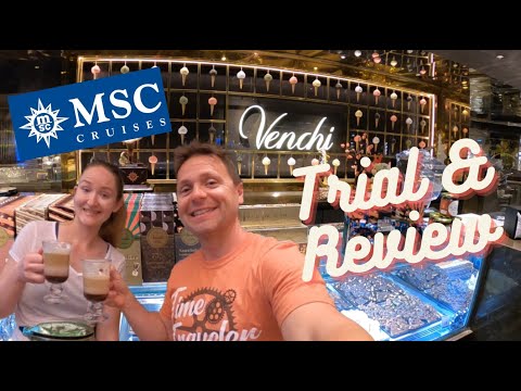 Venchi Chocolate MSC Seascape Tour Trial and Review Specialty Venue Cruise Ship