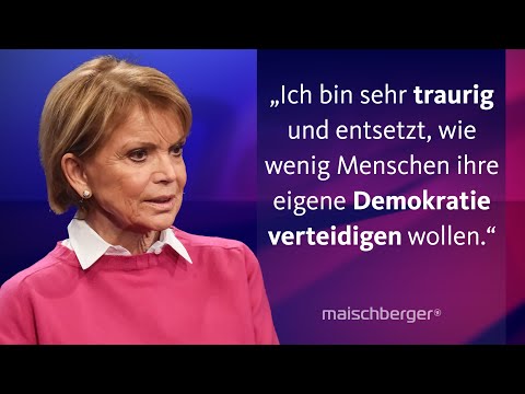 Uschi Glas über die aktuelle politische Lage und ihre lange Schauspielkarriere | maischberger
