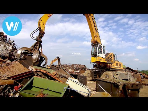 Metal recycling on Europe's largest scrap island