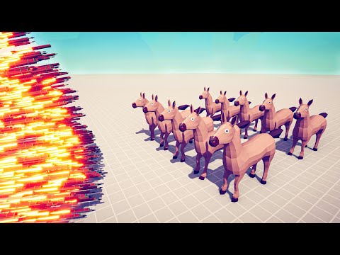 10x HORSE vs EVERY GOD - 🏹 Totally Accurate Battle Simulator TABS
