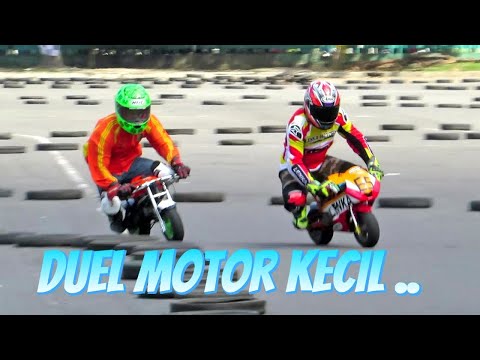 Video Lucu Balap Motor Cross Kecil