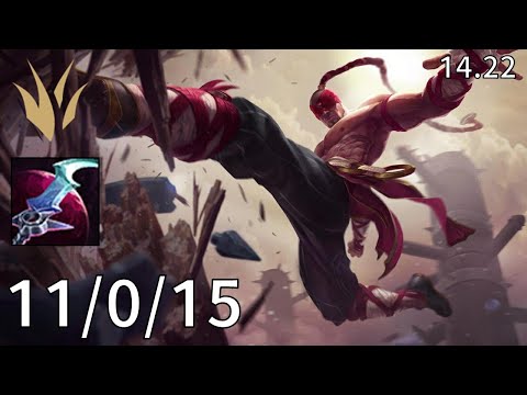 Lee Sin Jungle vs Jarvan IV - EUW Master | Patch 14.22