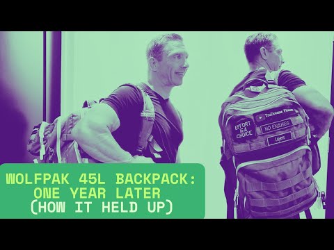 WOLFpak 45L Backpack: One Year Later (How It Held Up)