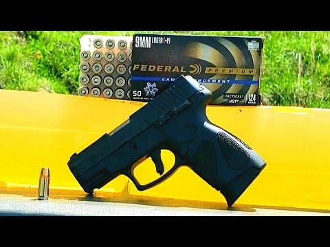 Ammo Quest 9mm: Federal HST 124+P ammo test P9HST3 in ballistic gel