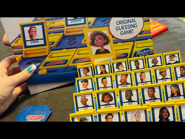 Vídeo relacionado con Hasbro Gaming ¿Quién Es Quién? Juego de Adivinar el Personaje y Superhéroes, Juego de Mesa para Jugar con Amigos y Familia para 2 Jugadores, Niños y Niñas de 6 Años o Más