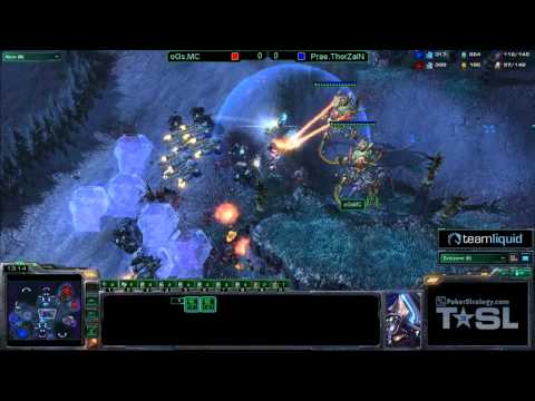 Game 1 - oGs.MC vs Prae.ThorZaIN - TSL3 Ro8 Match 2