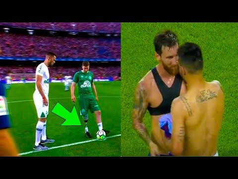 This is how Barcelona RESPECTED Chapecoense players 😢 Barcelona vs Chapecoense