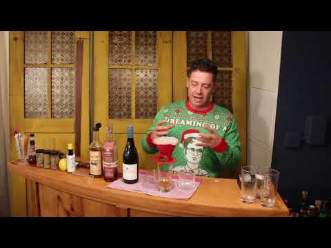 How to make Leon's Clarified New York Sour Cocktail with Basil Hayden's Dark Rye whiskey