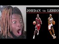 LeBron FAN REACTS TO Jordan vs Lebron - The Best GOAT Comparison