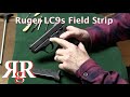 Ruger LC9s Field Strip 