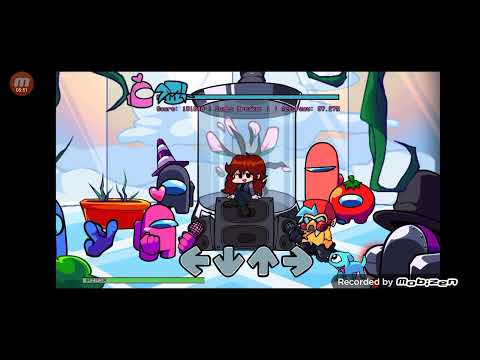 FNF imposter v4-week 7-pink crewmate-