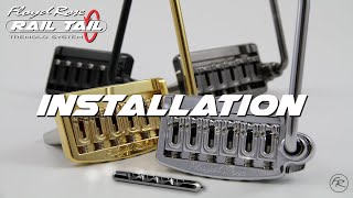 Floyd Rose Rail Tail Installation