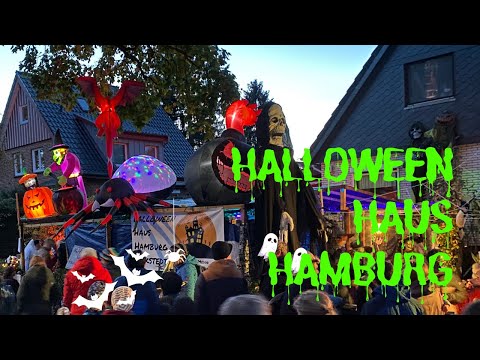 🎃 Halloween Haus Hamburg Lokstedt