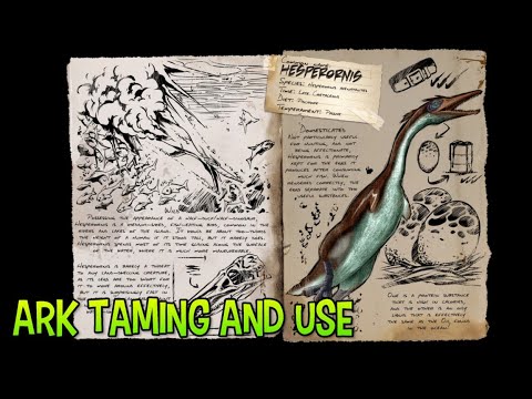 Hesperornis - Ark Taming And Use