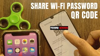 How to Share Your Wi Fi Password using a QR Code in Android to iPhone