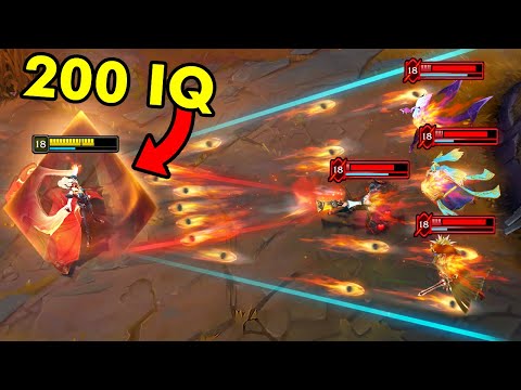 How 200 IQ LOL Players WIN GAMES...