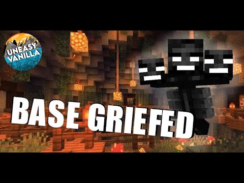 I got GRIEFED on this Anarchy Server!    | Uneasy Vanilla |