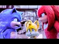 Sonic The Hedgehog 3 Sonic And Knuckles Argue About The Master Emerald 4K