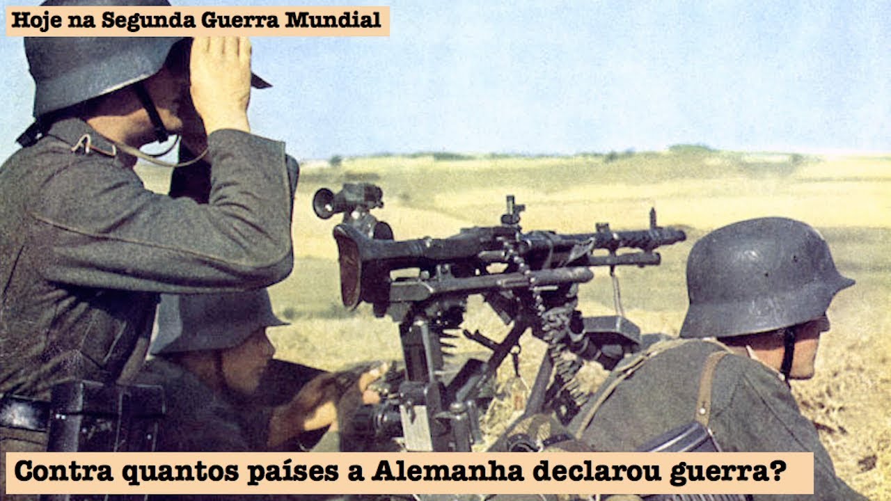 Contra quantos países a Alemanha declarou guerra?