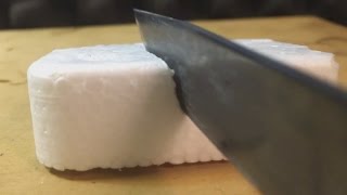 Hot Knife vs. Styrofoam
