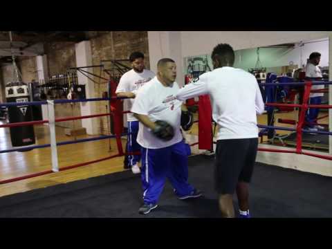 Erickson Lubin - media training, PBC on NBC, Chicago #boxing