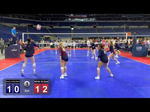 ￼3/26/22 Nova 16 Gold vs Victory 16 Elite Black