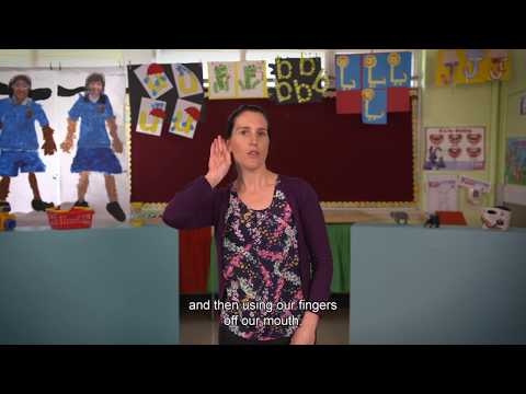 How to Sign War Paint in Auslan