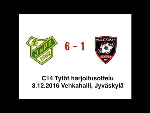 C14 tytöt harkkapeli JyPK03U - Pallokissat 3.12.2016