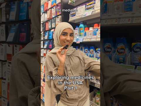 Meds in America VS UK 💊 British pharmacist in an American pharmacy #nhs #pharmacy #pharmacist