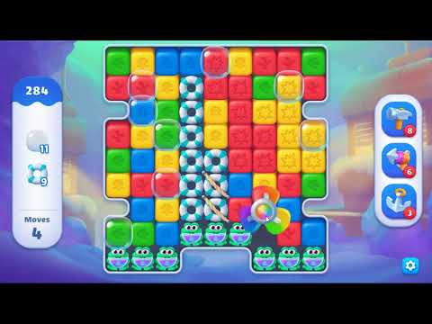 Fishdom Blast Level 284 - NO BOOSTERS GAMEPLAY 🐠 | SKILLGAMING ✔️