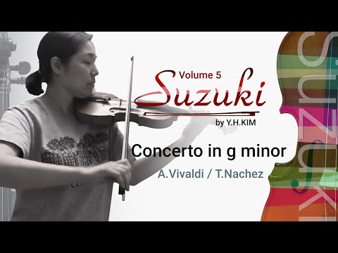 Suzuki Violin School Vol-5 Vivaldi Concerto in g minor (Slow tempo) Y.H.KIM