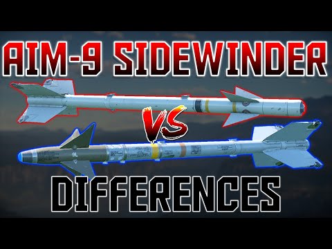 EVERY SIDEWINDER COMPARED: AIM-9B to AIM-9L