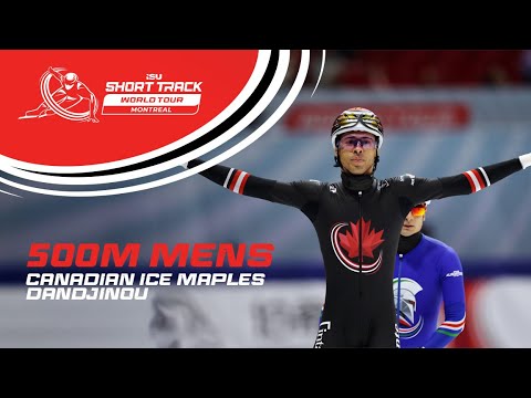 New Season, Same Dandjinou | 500m Men Final | Montreal 2025 | #ShortTrackWorldTour