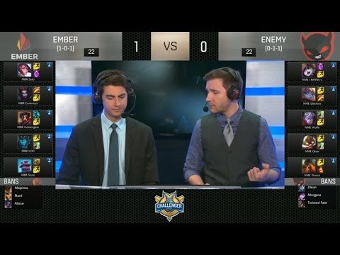 NME vs MBR Highlights Game 2 - Enemy vs Ember - 2016 NA Challenger Spring