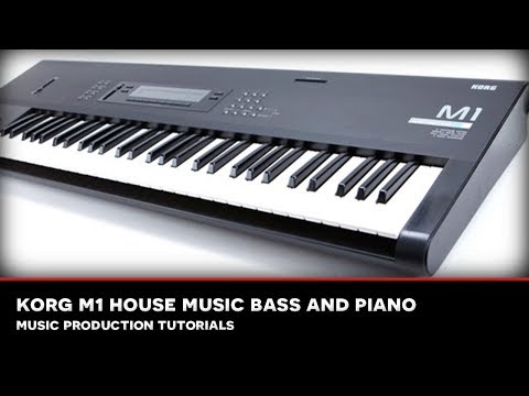 SEM Tutorial : Korg M1 for House Music Bass and Piano Sounds