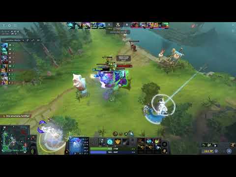 How to lane mid storm spirit (No!ob) vs death prophet - Dota 2