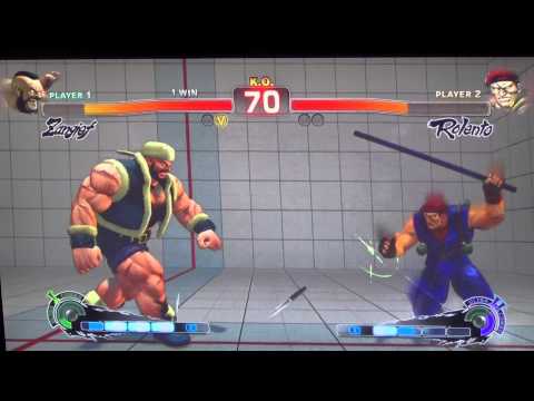 Final Round 18 Ultra Street Fighter 4: Snake Eyez (Zangief) vs pH|LPN (Sagat,Rolento)