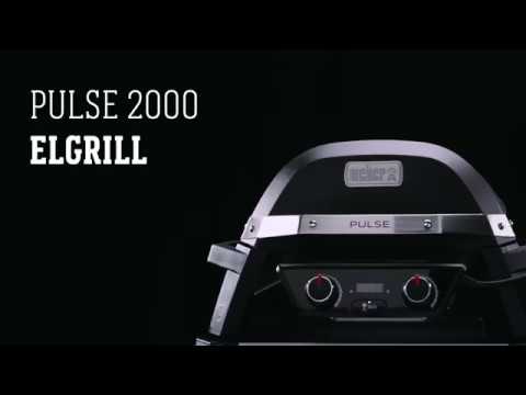Elgrill Weber Pulse 2000 med Dual Zone-System & iGrill-Teknologi