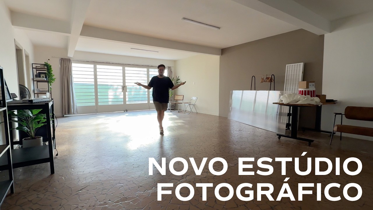 NOVO ESTÚDIO! - PRIMEIRO TOUR DO GR STUDIO 2.0