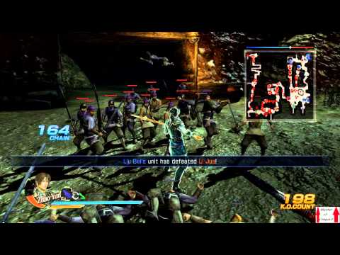 Dynasty Warriors 8 Shu Campaign Walkthrough Part 2 - Battle of Hulao Gate