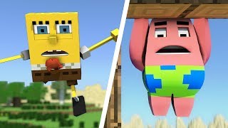 Spongebob in Minecraft Animations - All Episodes (