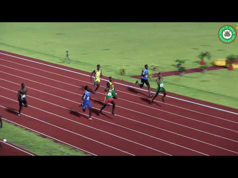 Boy's 200m Final - Windward Islands School Games 2016