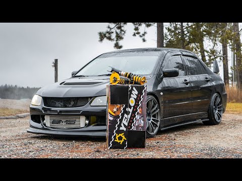 New Coilovers for the Evo 8!
