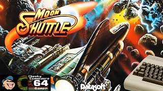 MOON SHUTTLE – Commodore 64 (1983) | Classic Nichibutsu Shoot-’Em-Up Action