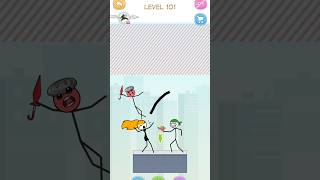 Mr Bounce Stickman Funny Game Level 🤣 #101 & #102 #shorts #shortsfeed #mrbounce #weegoon #funny