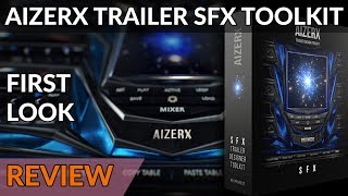 Video thumbnail for KeepForest AizerX Trailer SFX Toolkit - Sound Design Made Easy? (First Look) by Alex Moukala Tutorials